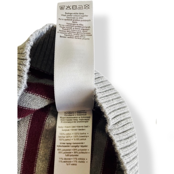 Fred & Flo 12-18m stripe knit sweater - Picture 7 of 7